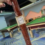 TW Factory Cartier Blue Balloon 33*27/31*24MM Brown Bracelet Square Women Wrist Watch